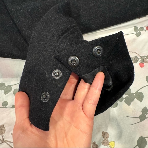 Calvin Klein Wool Blend Zip Up Jacket - Picture 7 of 13